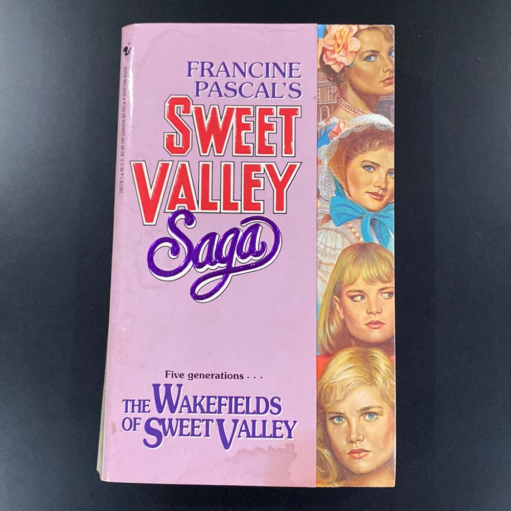 Sweet Valley Saga: The Wakefields of Sweet Valley - Vintage Paperback Novel